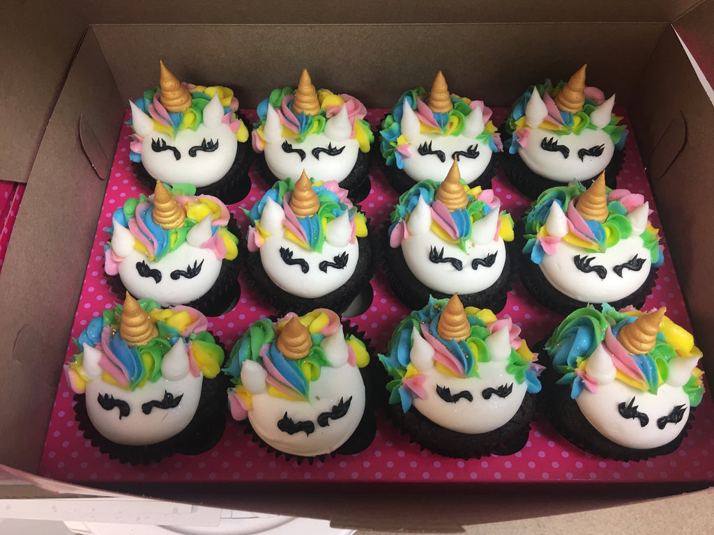 12 Pack Unicorn Cupcakes