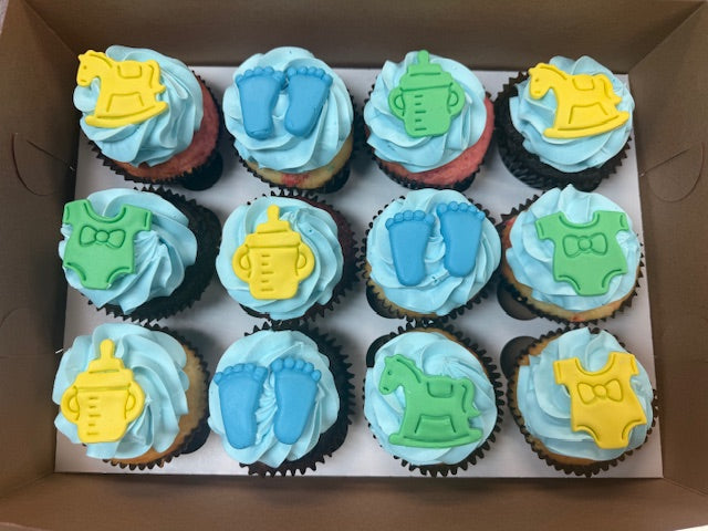 Baby Shower Cupcakes