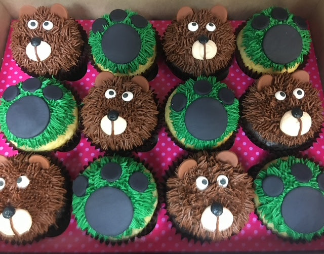 Bear Cupcakes