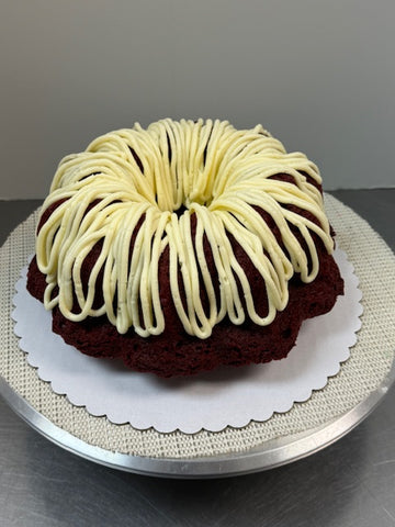 10" Bundt Cake Red Velvet - Feeds 12-16