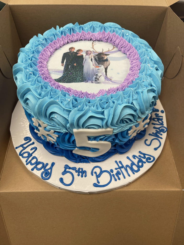 Frozen Themed Cake