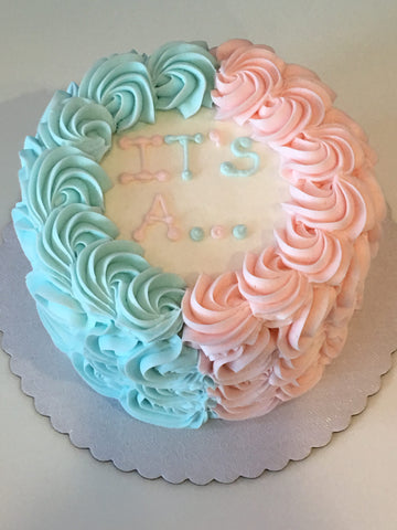 It's A...? Gender Reveal Cake