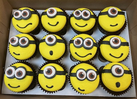 Minion Cupcakes
