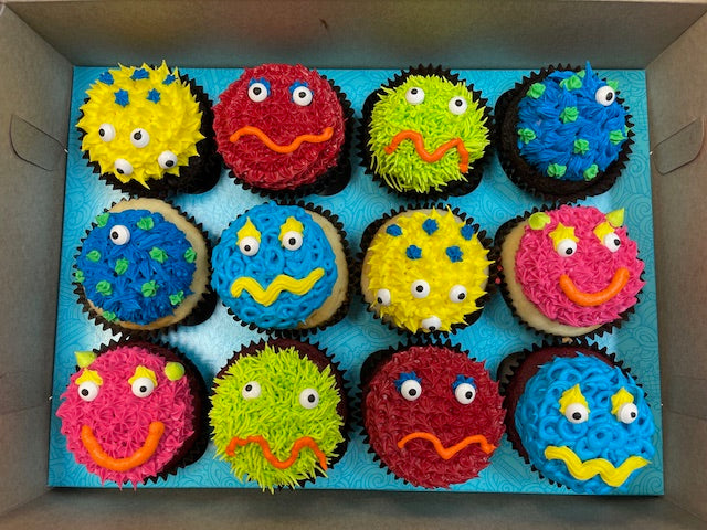 Monster Cupcakes