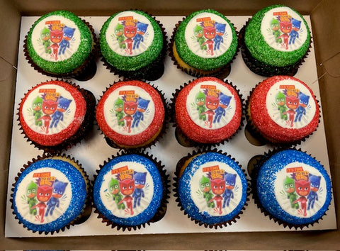 PJ Mask Cupcakes