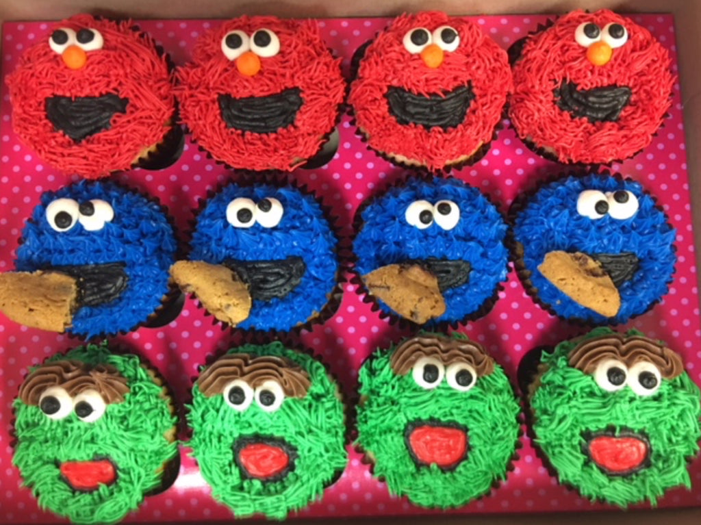 Sesame Street Cupcakes