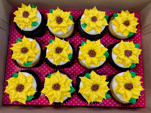 Sunflower Cupcakes