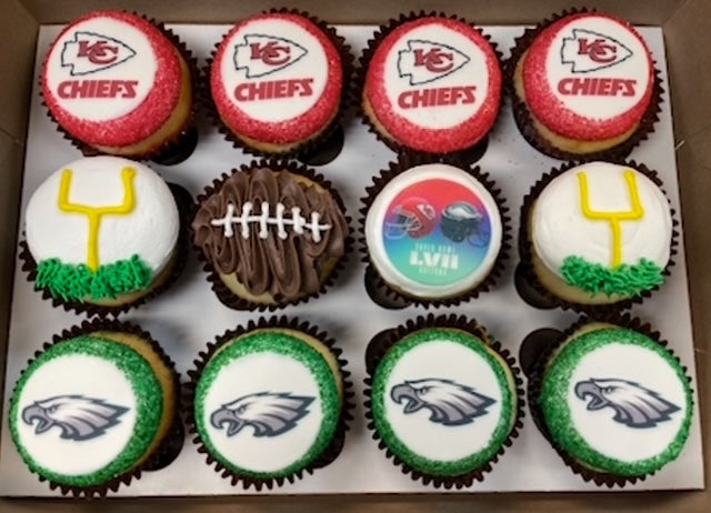 Superbowl Cupcakes
